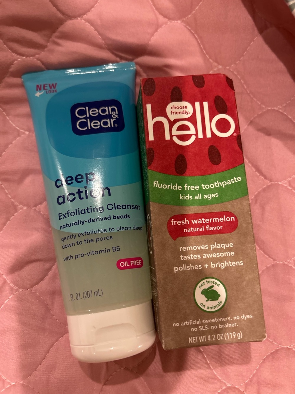 Deep Action Exfoliating Cleanser - Hello Watermelon Toothpaste